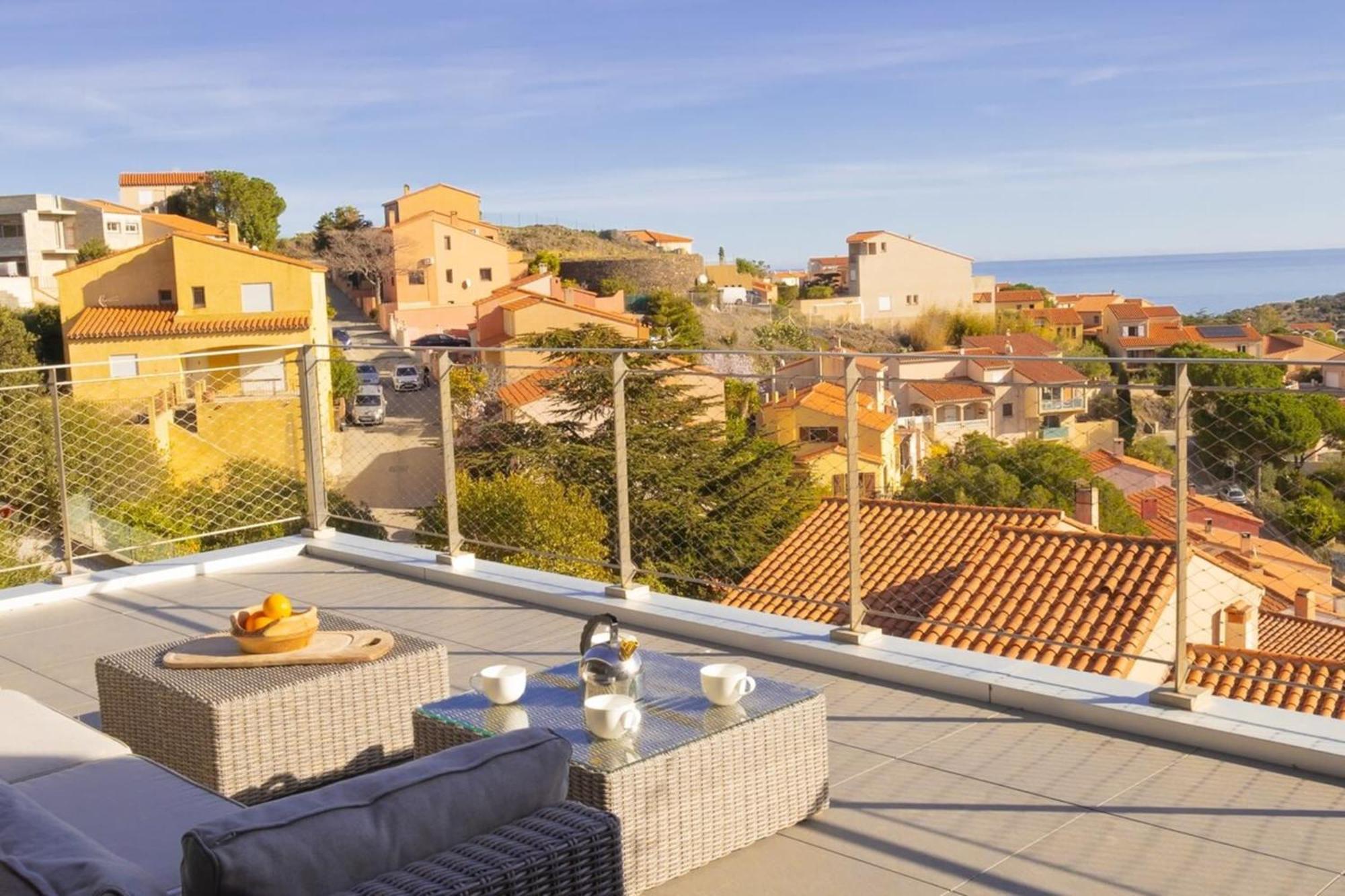 Les Mille Et Une Vitres - Villa D'Architecte Port Vendres Exterior foto